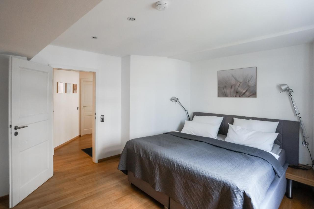 Loft13 Traumhafte Wohnung Mit Terrasse Fuer 8 Gaeste Monschau Exteriör bild